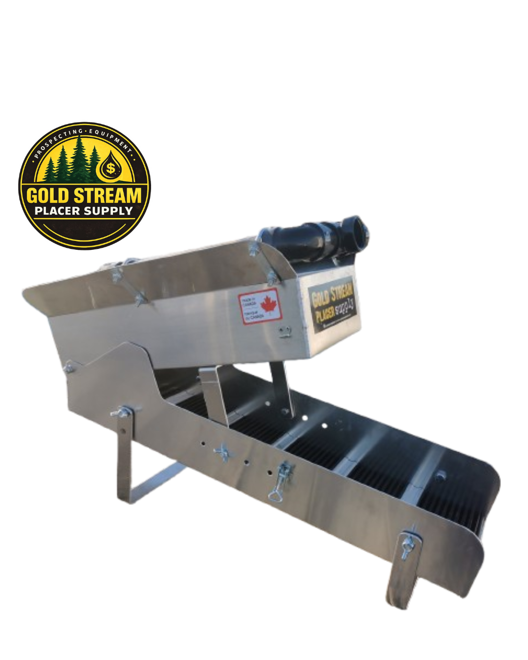 Goldstream 10 X 36" Portable Highbanker With Gold Owl Mats