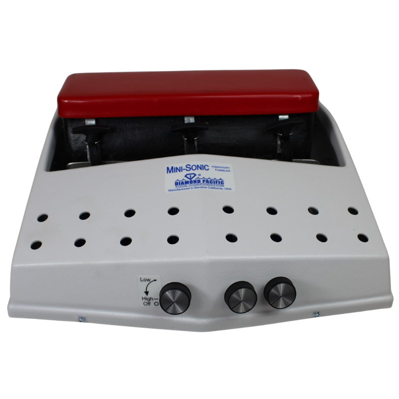 MT-14 1 x 4 lb and 1 x 10 lb Mini Sonic Vibratory Tumbler - 115V | 432-014-4lb&10lb-115V