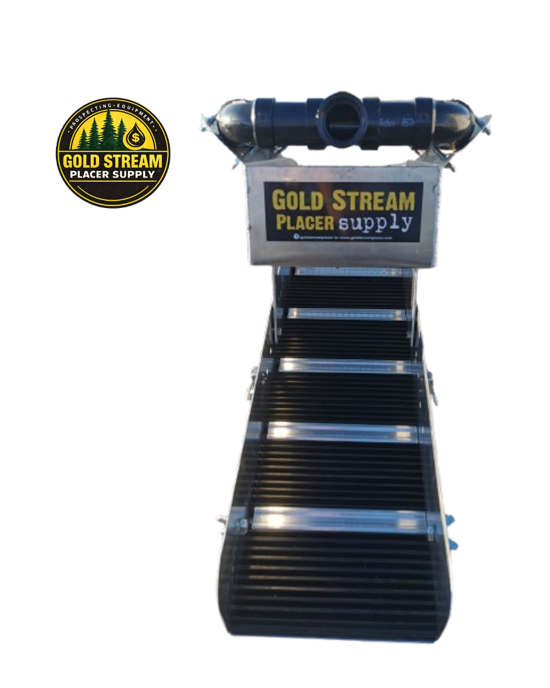 Goldstream 10 X 36" Portable Highbanker With Gold Owl Mats