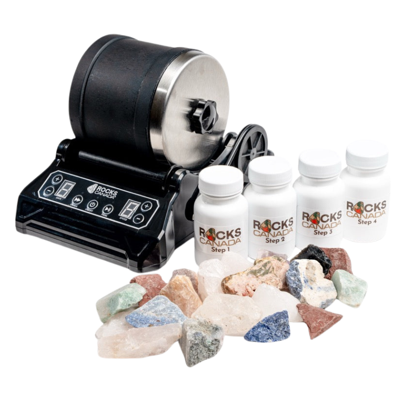Rocks Canada Beginner Tumbler Complete Kit with Rocks and Grit | RT01-K