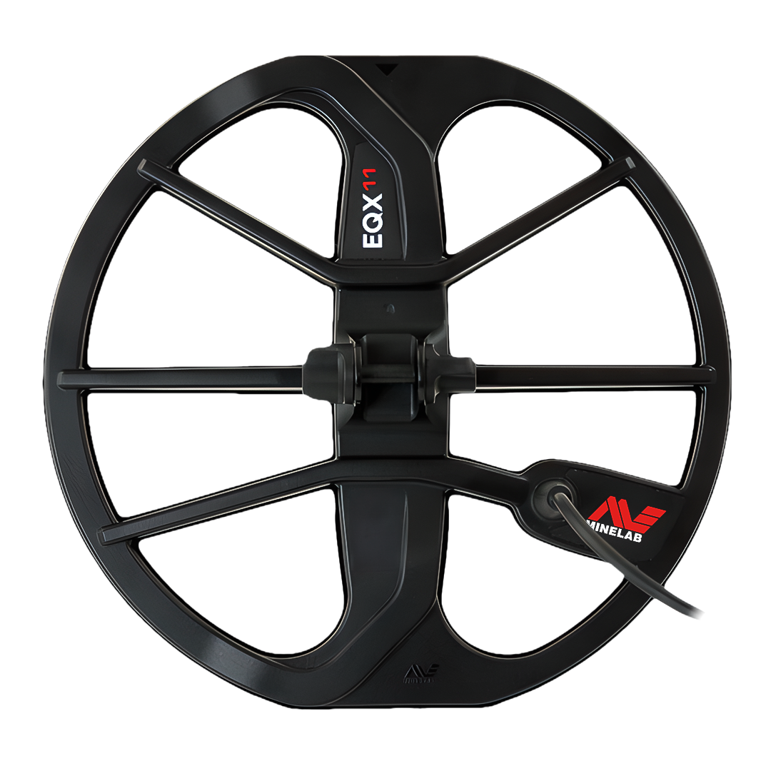 Minelab EQX11 Double-D 11" Round Coil for EQUINOX Metal Detectors (with Skidplate) | 3011-0463
