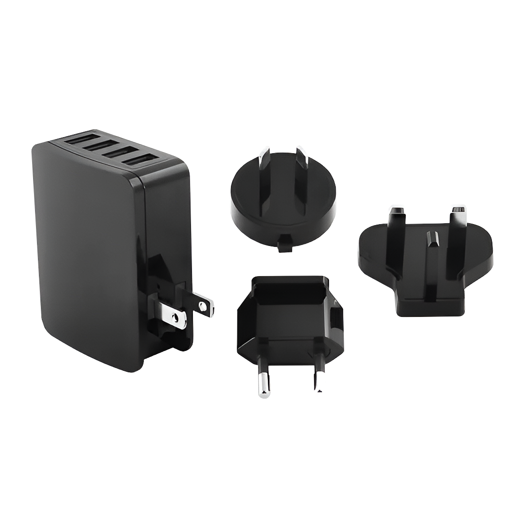 Minelab USB Mains Charger International Plug Pack (Equinox, Manticore, X-Terra) | 3011-0374
