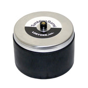 Lortone 4 lb. capacity barrel.