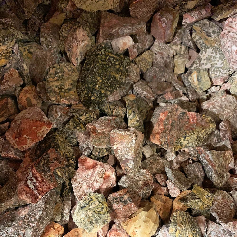 Leopard Skin - Tumbling Rough