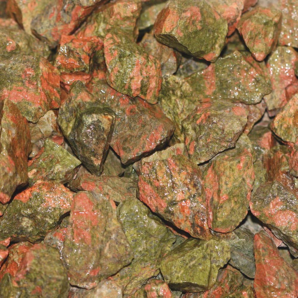 Unakite - Tumbling Rough