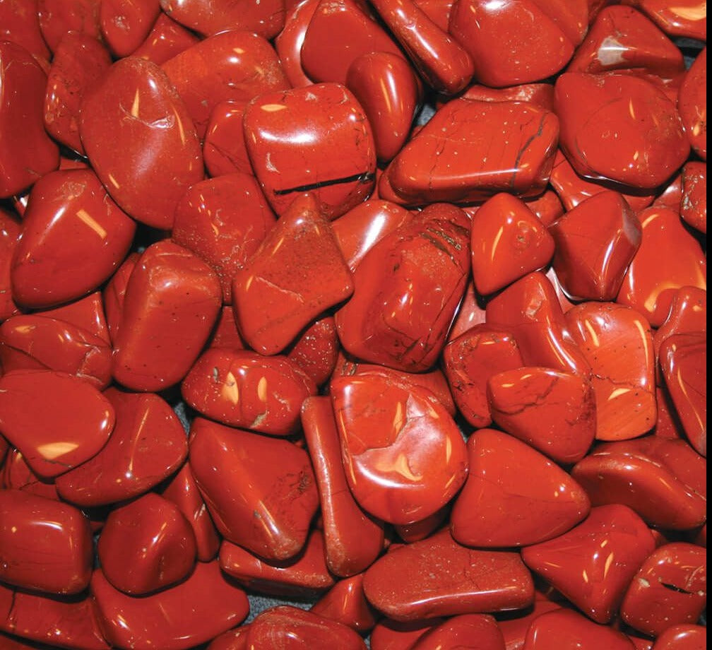 Red Jasper - Tumbling Rough