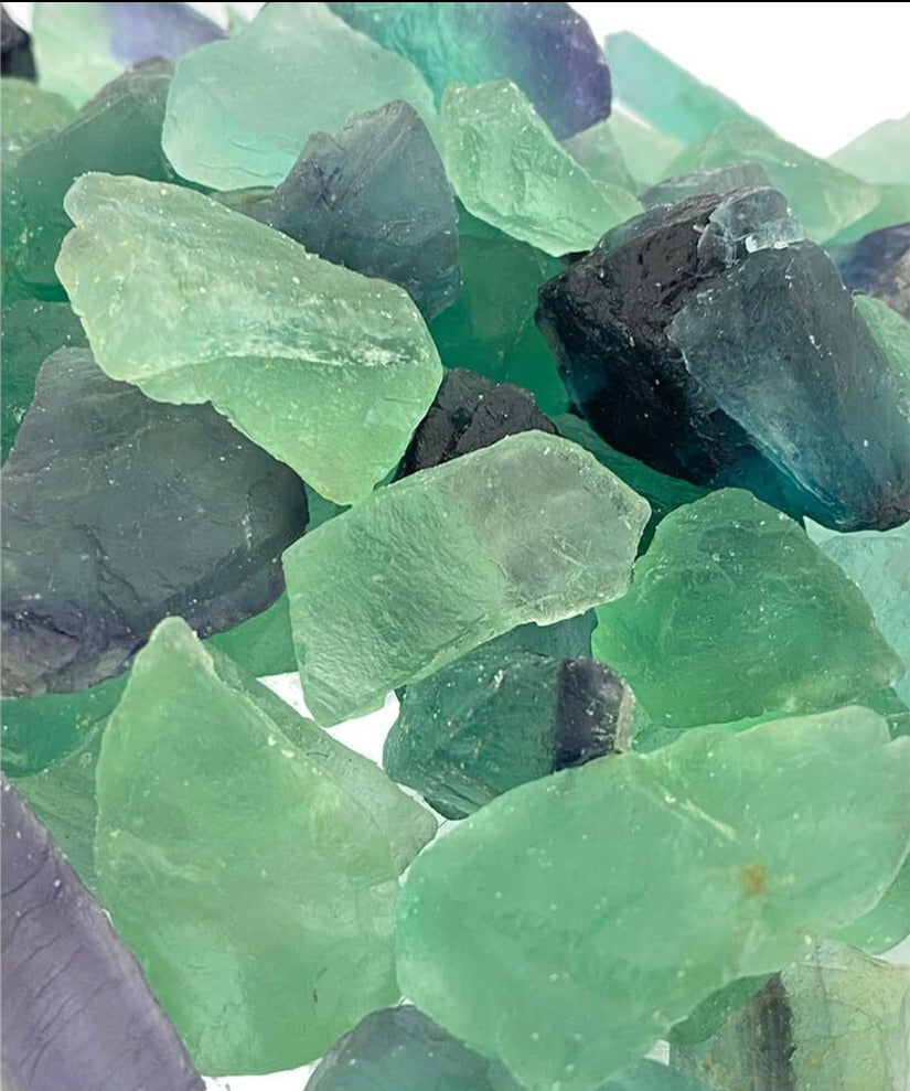 Fluorite - Tumbling Rough