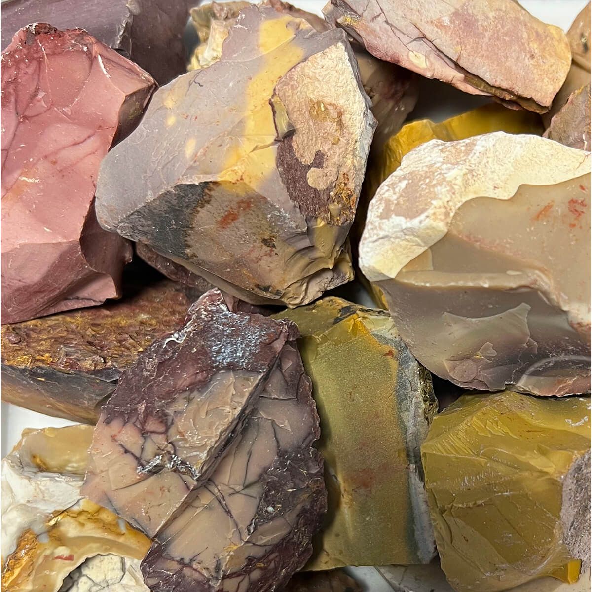 Mookaite - Tumbling Rough