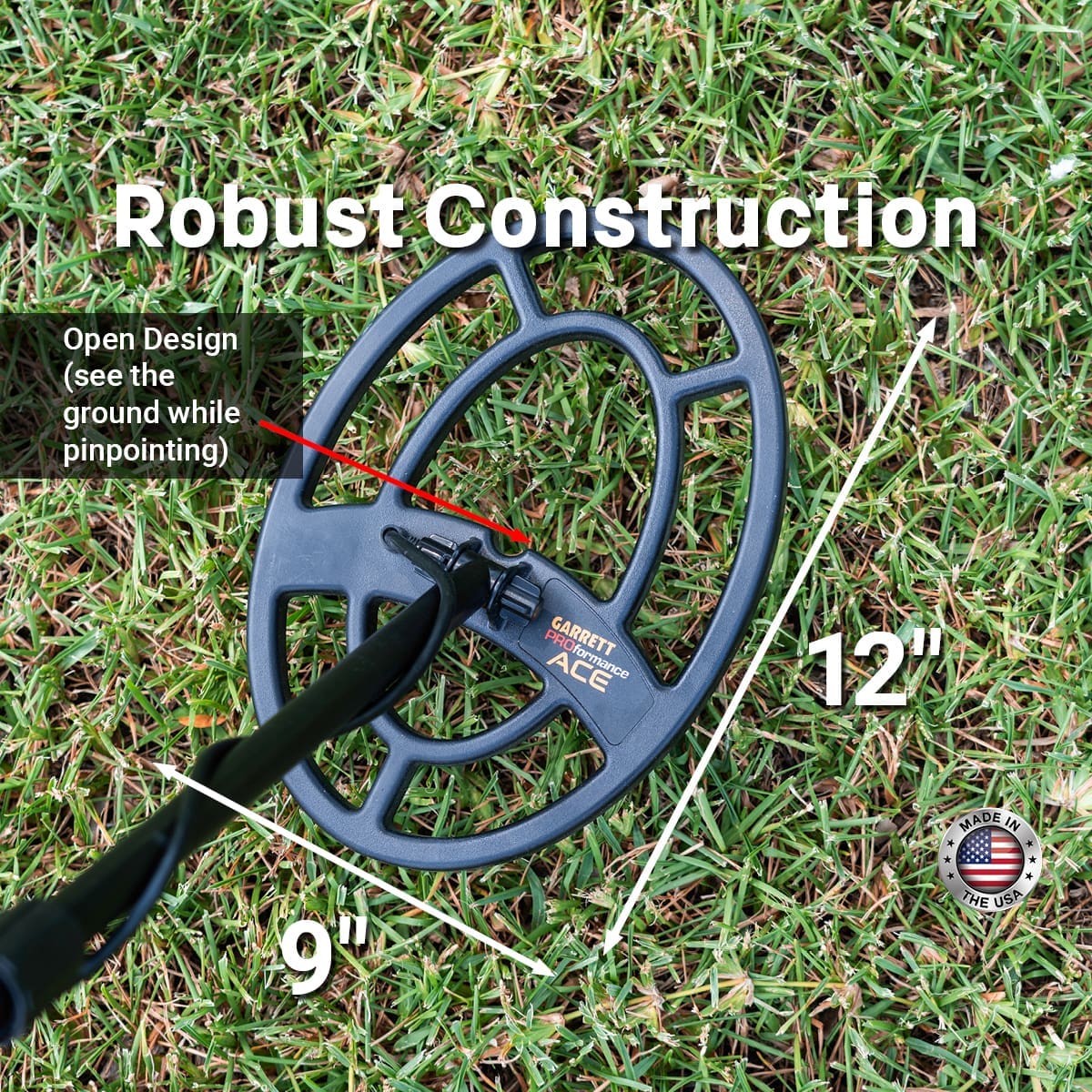 Garrett 9"X 12" Ace  Proformance Coil | 2221900