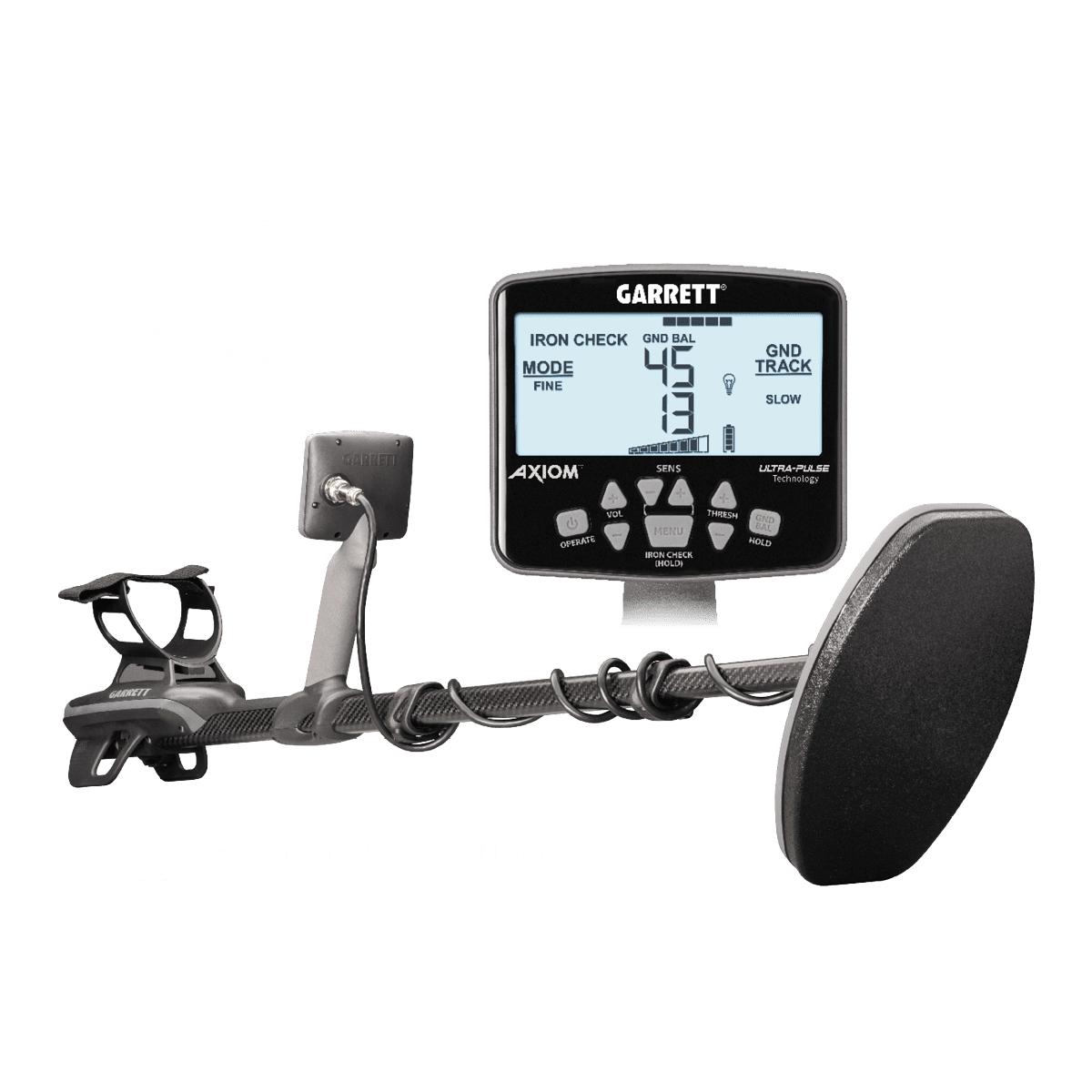 Garrett Axiom Lite Gold Metal Detector With 11"X7" Mono Coil | 1142710