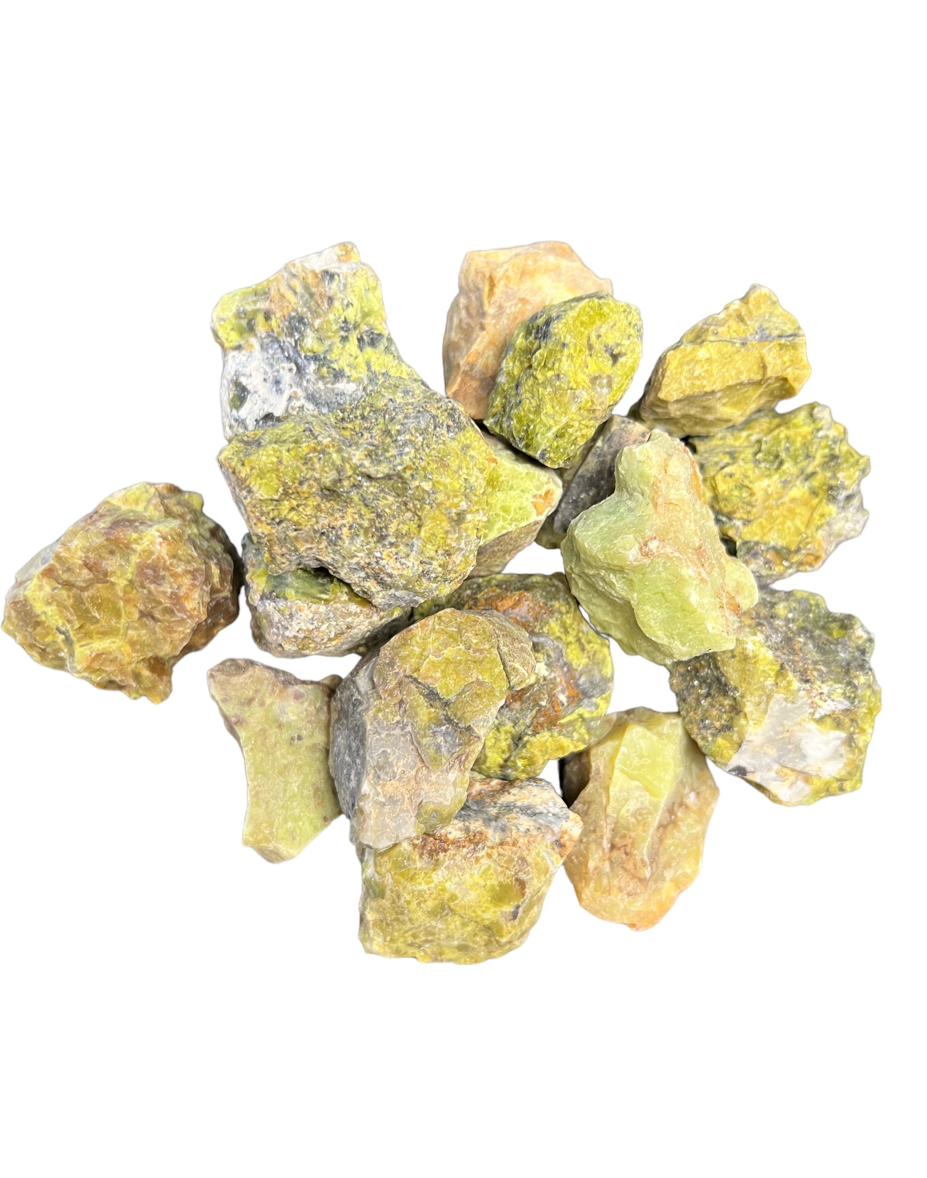 Green Opal - Tumbling Rough