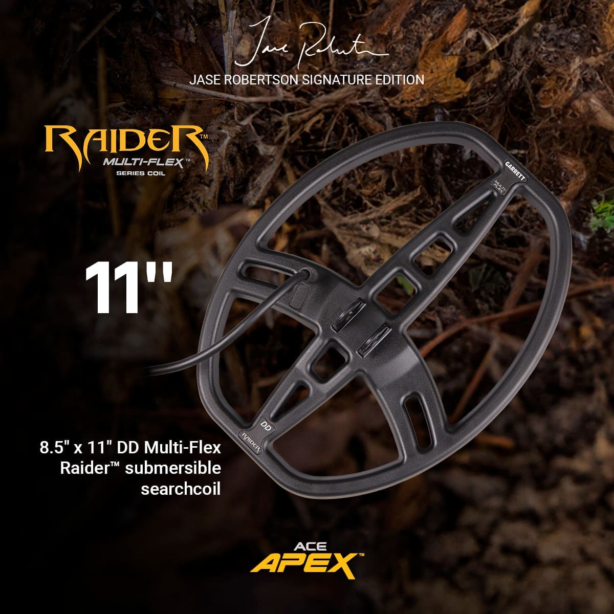 Garrett Ace Apex Metal Detector Jase Robertson Signature Edition | 1142363