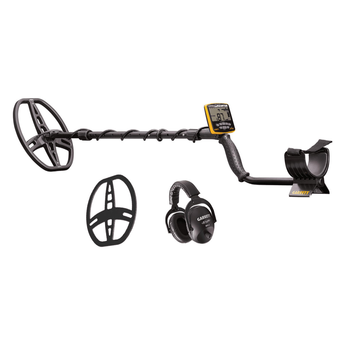 Garrett Ace Apex Metal Detector With Raider 8.5"X11" Coil and MS-3 Wireless Headphones | 1142365