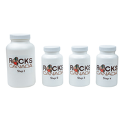 Beginner Rock Tumbling Grit Kit - 4 Stage