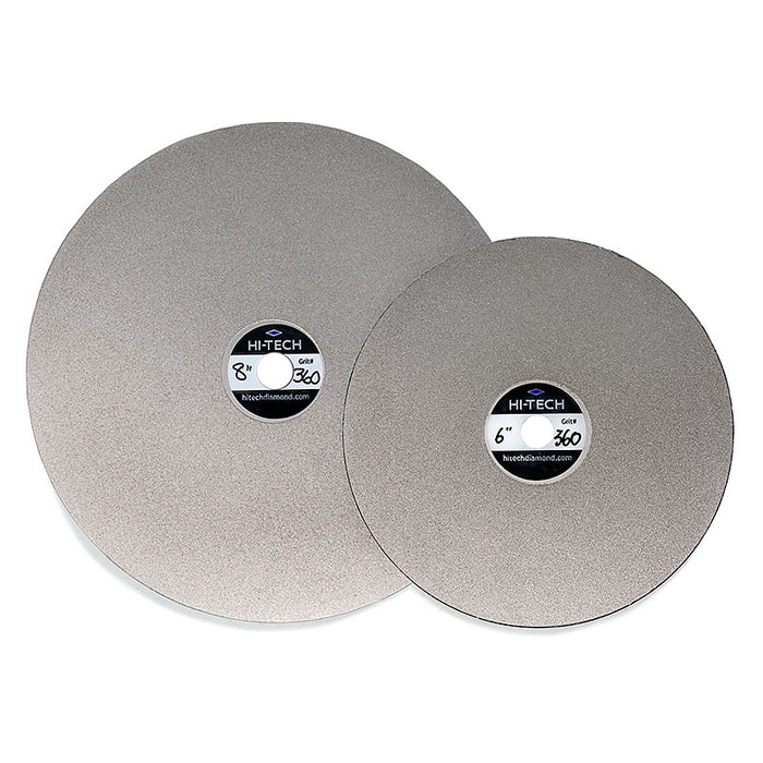 Hi-Tech Diamond 8" Electroplated Diamond Laps