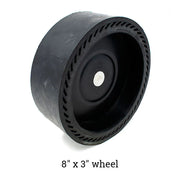 CabKing 8" Expandable Rubber Drums - 1" Arbor | EXDR-830