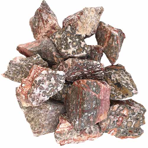 Red Leopardskin - Tumbling Rough