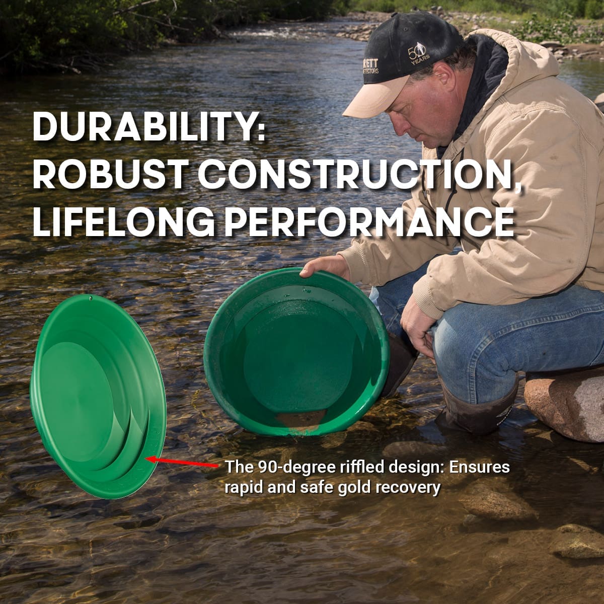 Garrett Deluxe Gold Panning Kit | 1651410