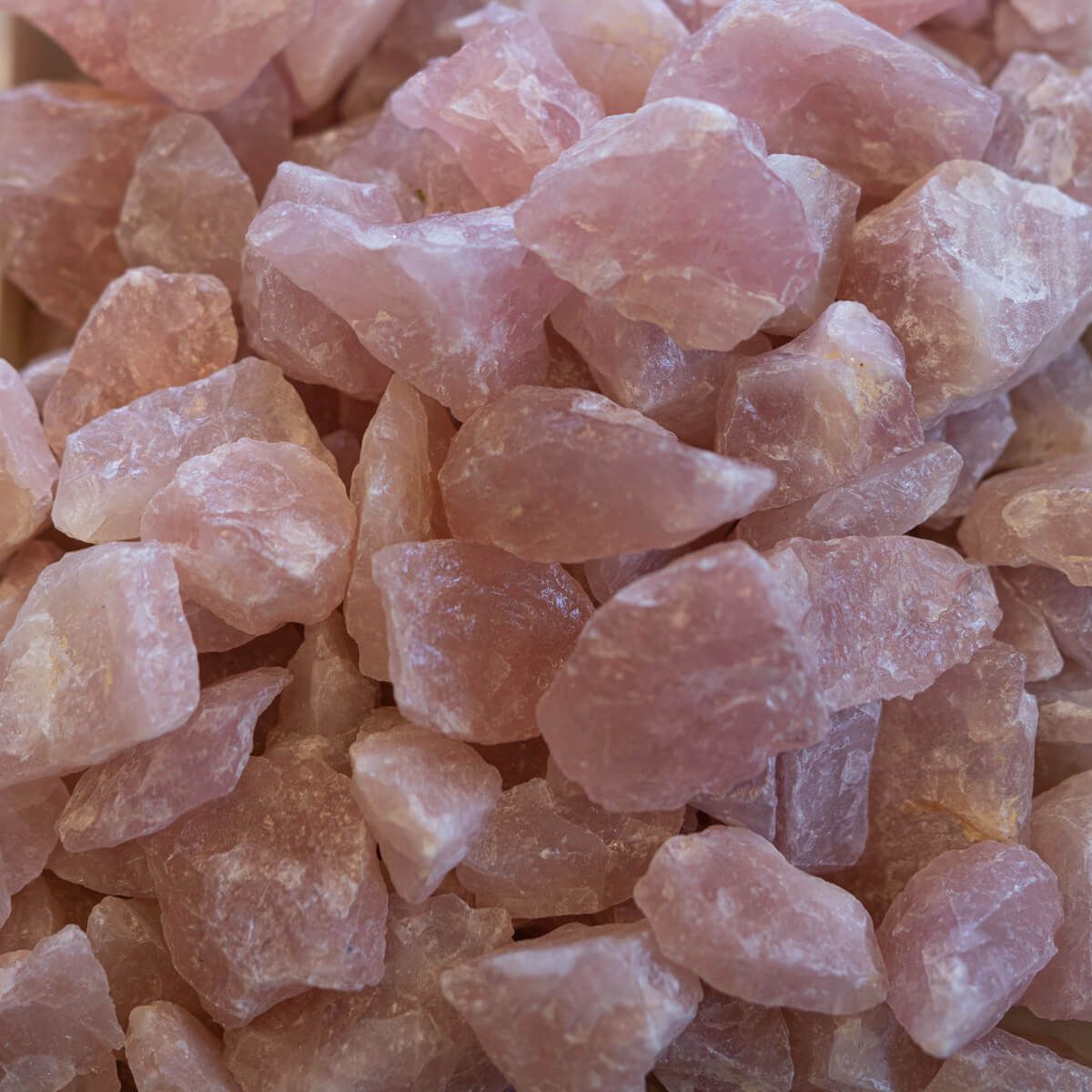 Rose Quartz - Tumbling Rough