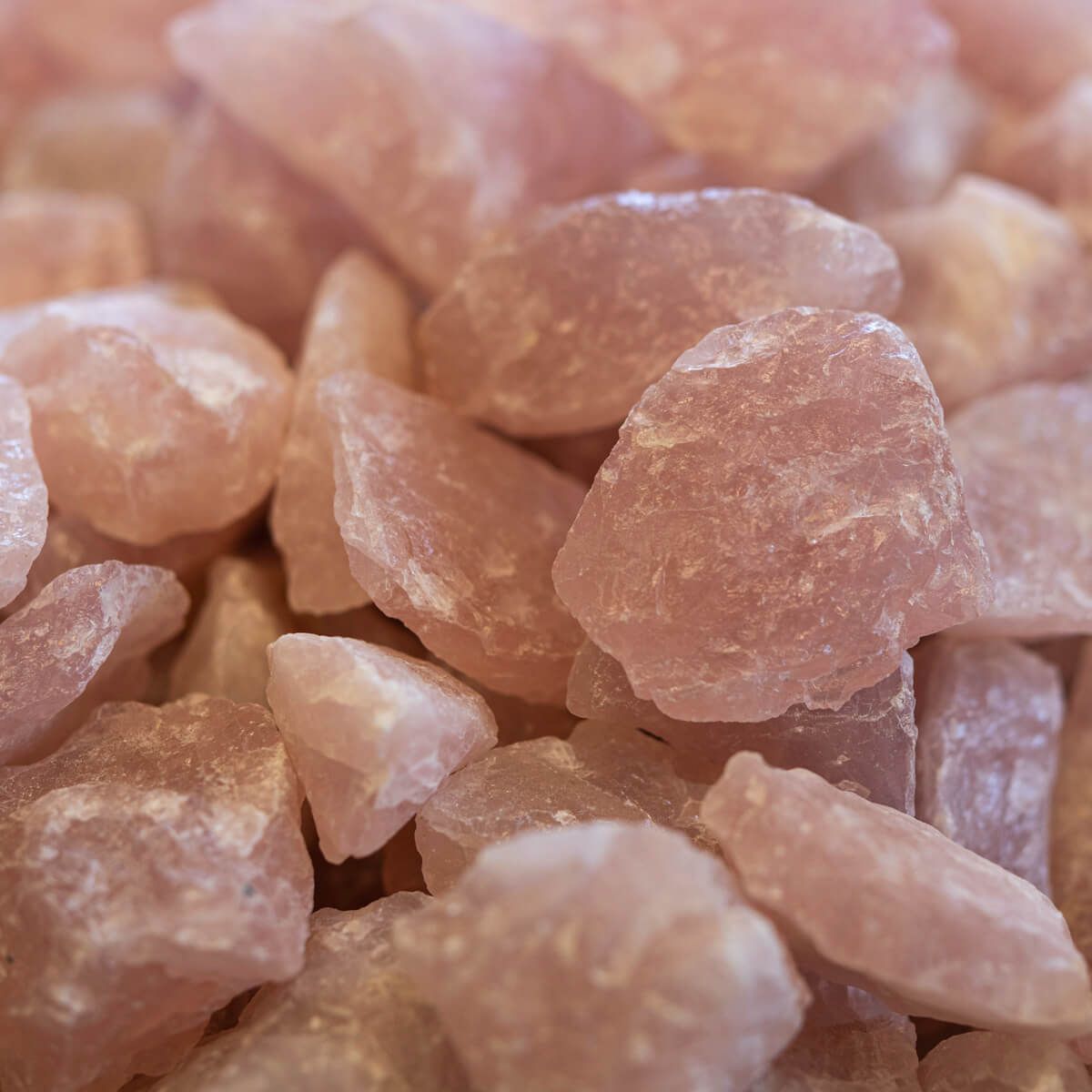 Rose Quartz - Tumbling Rough