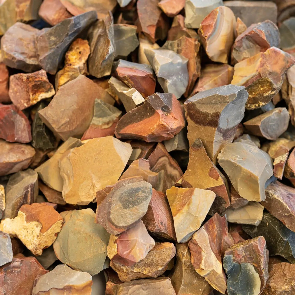 Polychrome Jasper - Tumbling Rough