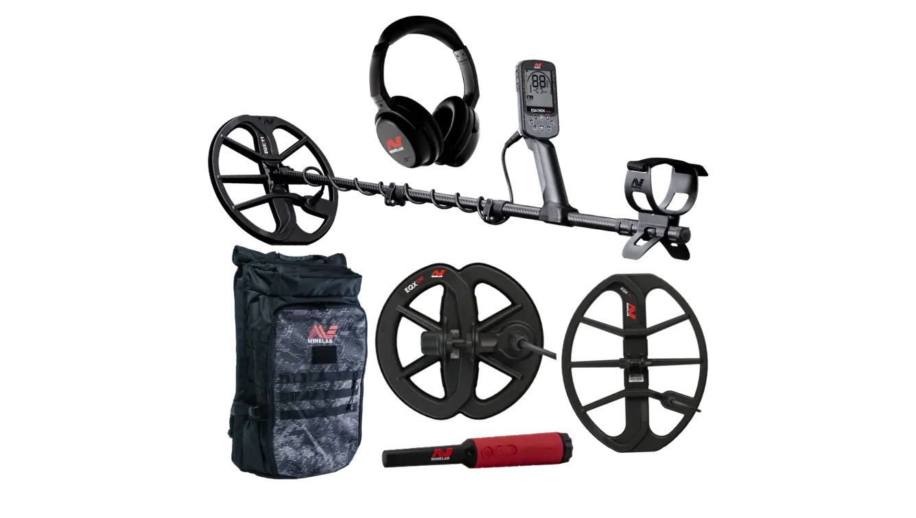Minelab Value Bundle: Equinox 900 + Backpack, EQX15 Coil, Pro-Find 40 | 3720-1007