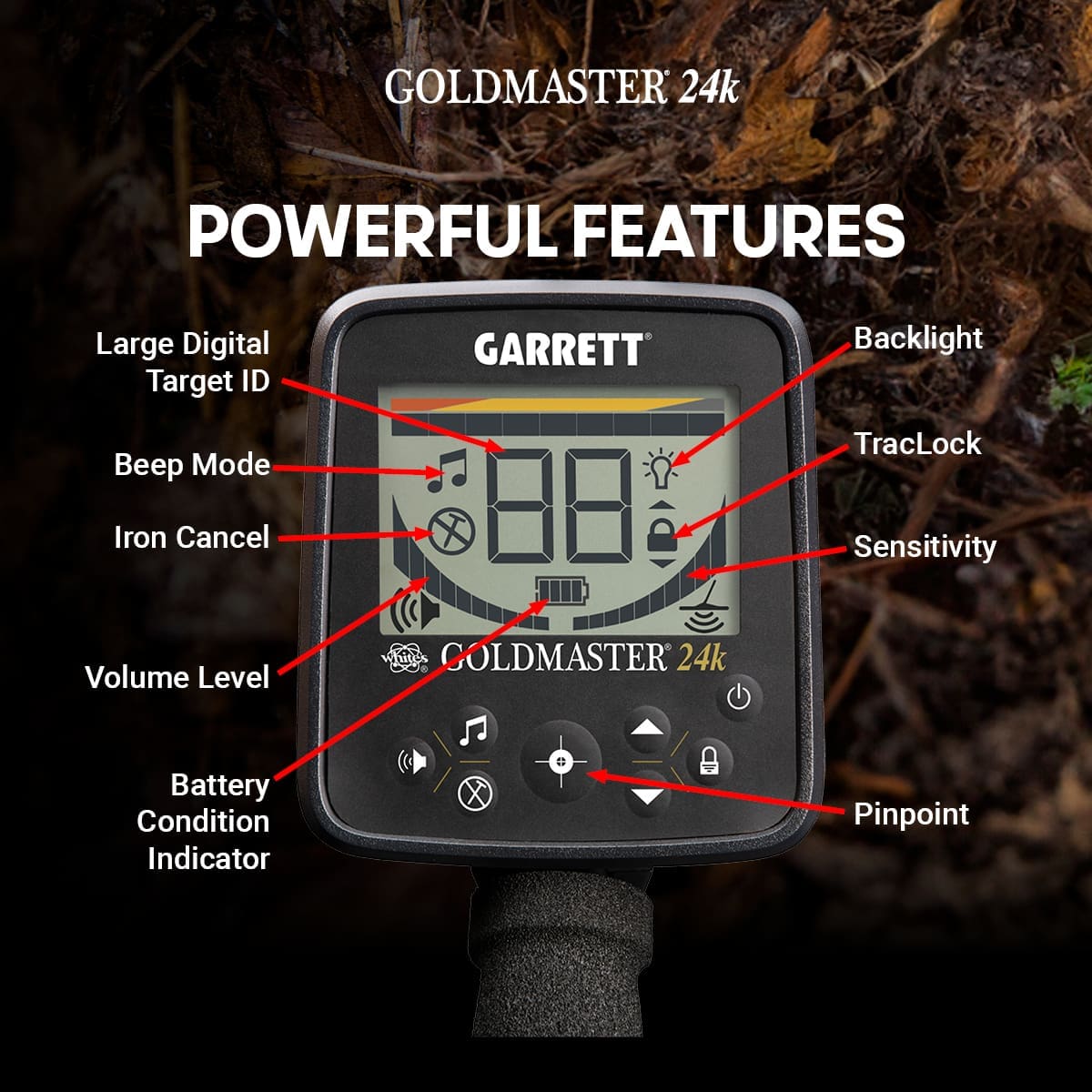 Garrett Goldmaster 24K Gold Metal Detector | 1142650