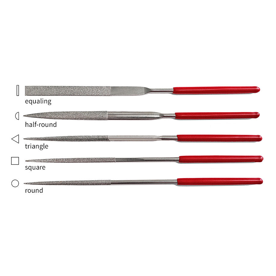 Hi-Tech Diamond 5-Piece Diamond File Sets