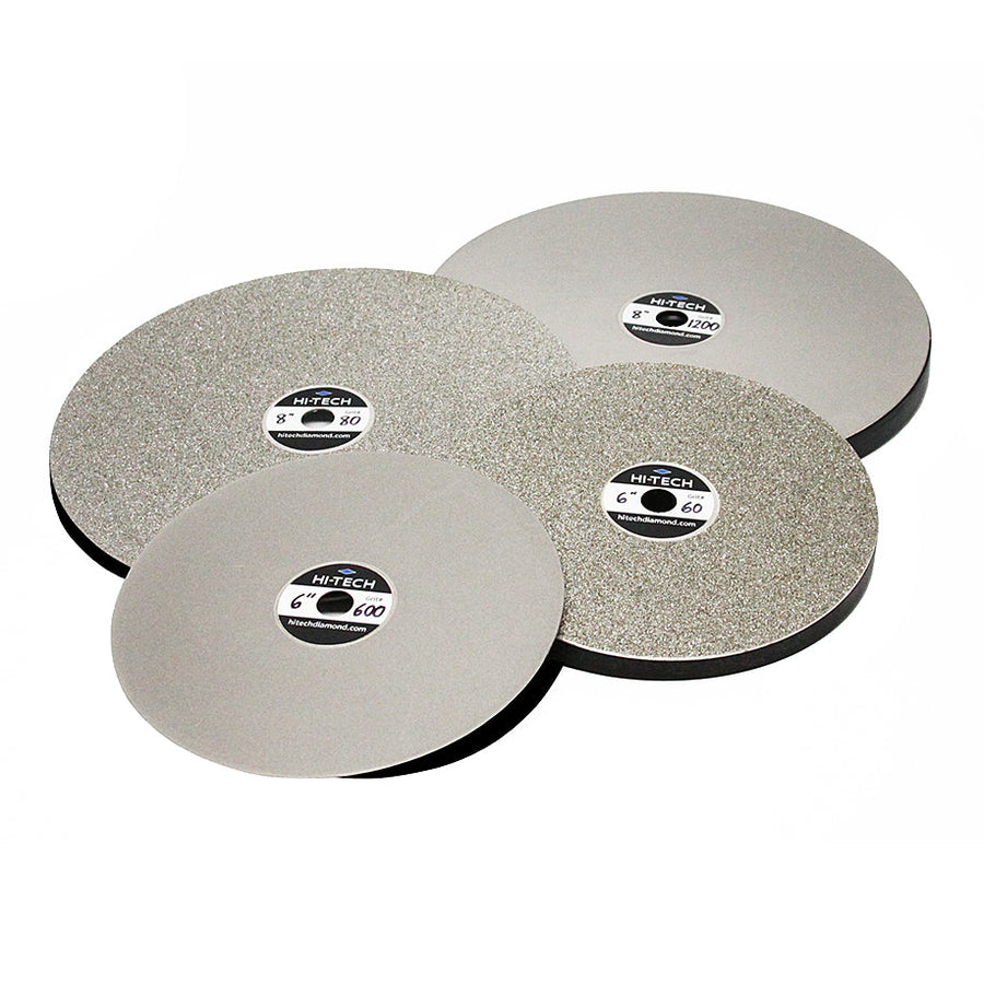 Hi-Tech Diamond 8" Electroplated Diamond Laps