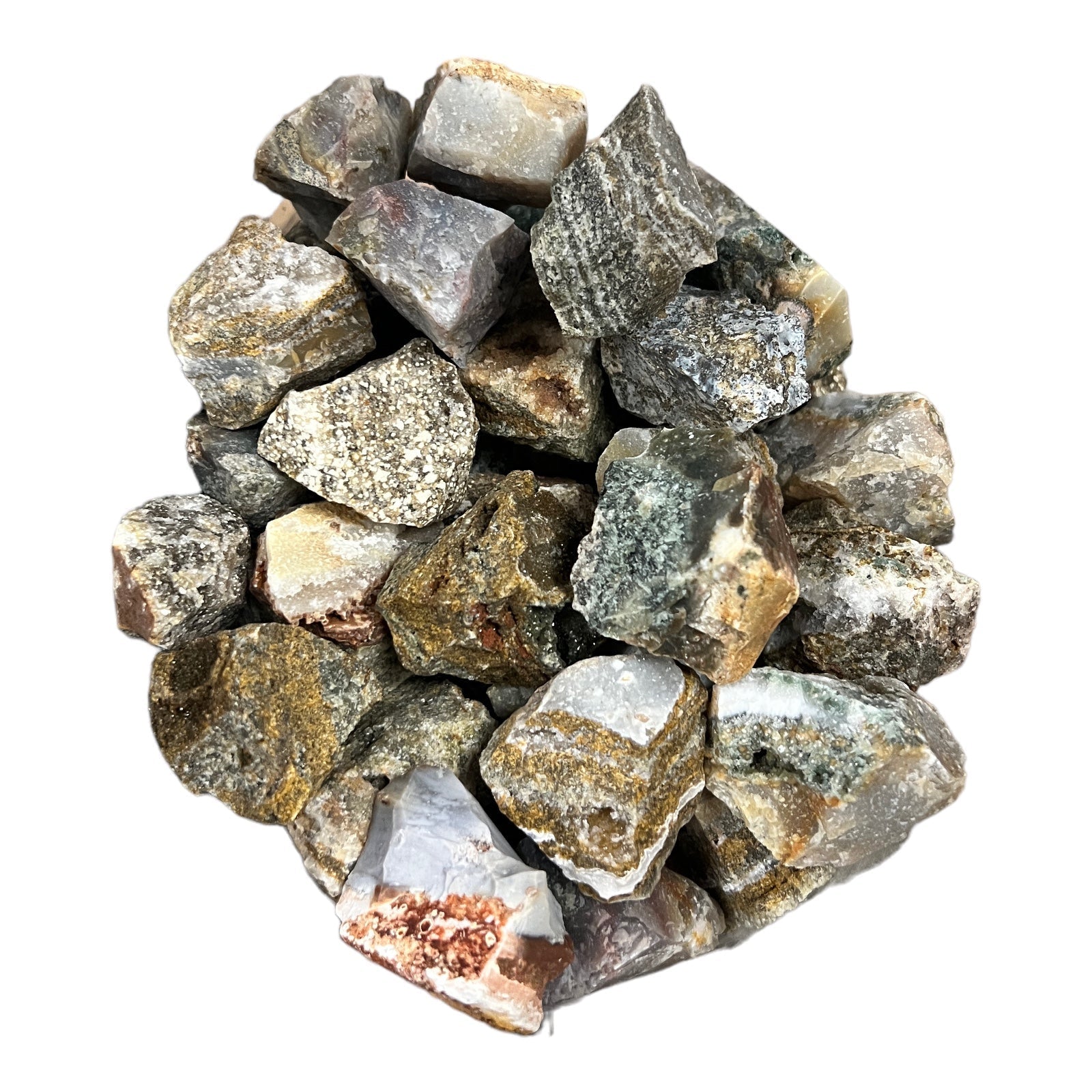 Orbicular Jasper - Tumbling Rough