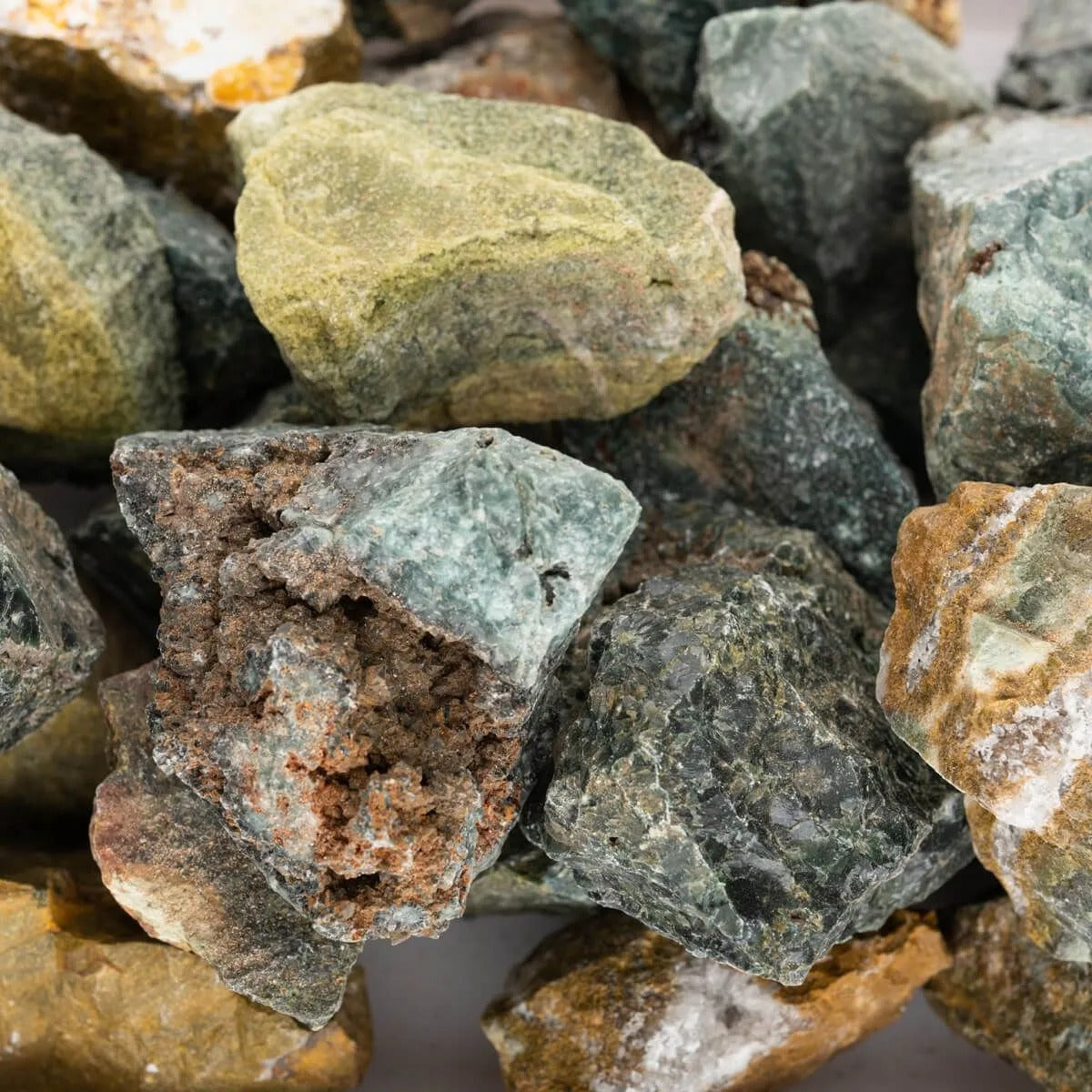 Sea Jasper - Tumbling Rough