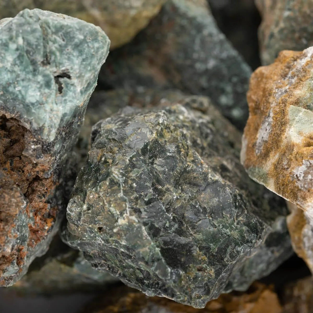 Sea Jasper - Tumbling Rough