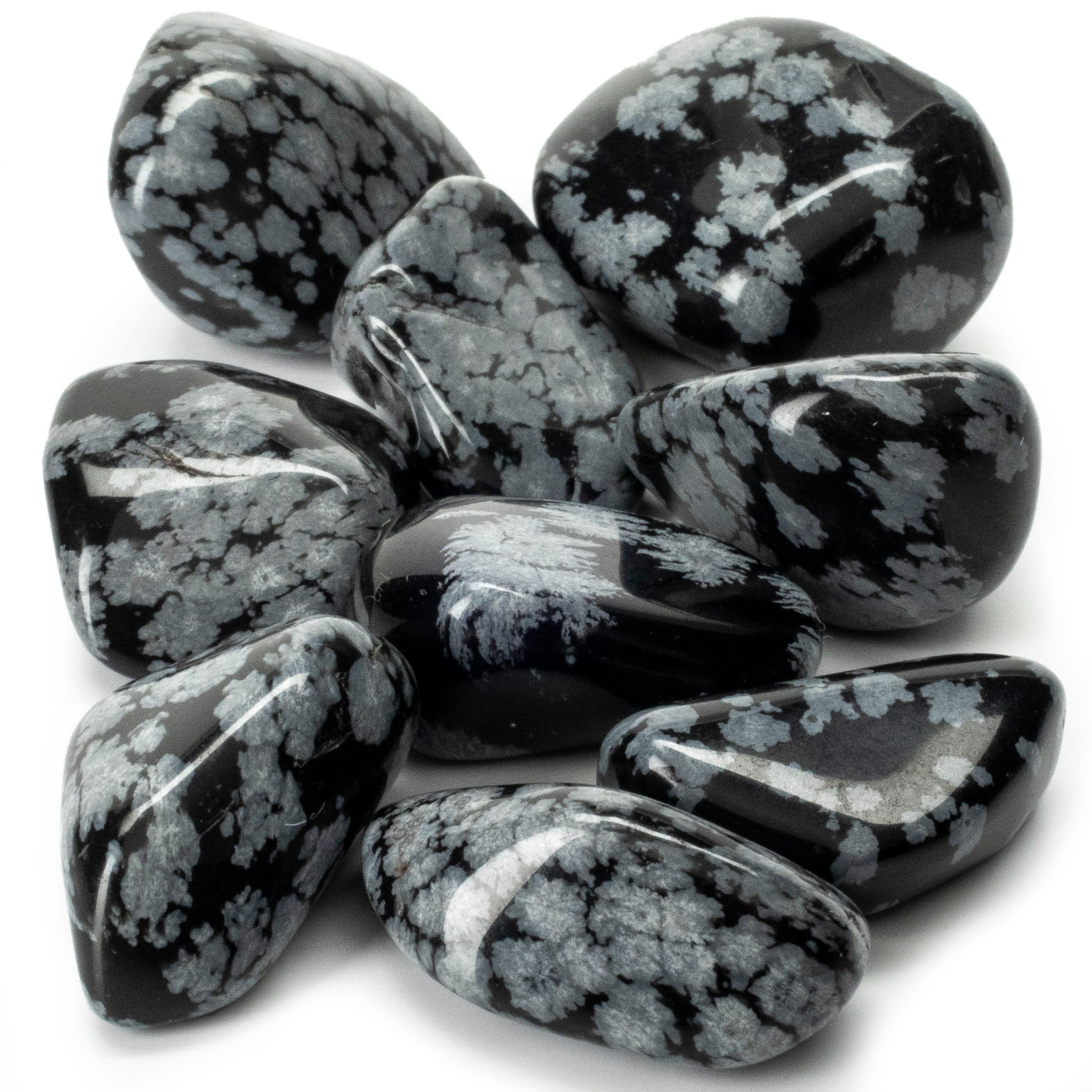 Snowflake Obsidian - Tumbling Rough