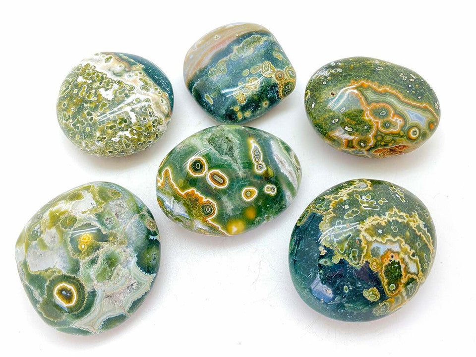 Sea Jasper - Tumbling Rough