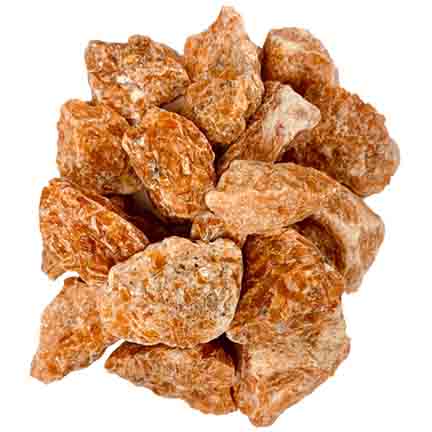 Orange Calcite - Tumbling Rough