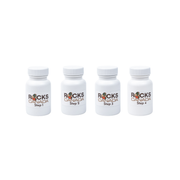 Sample Rock Tumbling Grit Kit - 4 Stage