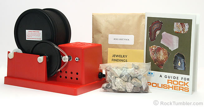 MP-1 2 lb Beginner Rotary Rock Tumbler Kit | THU101