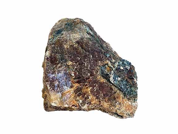 Apatite With Orange Calcite Matrix - Tumbling Rough