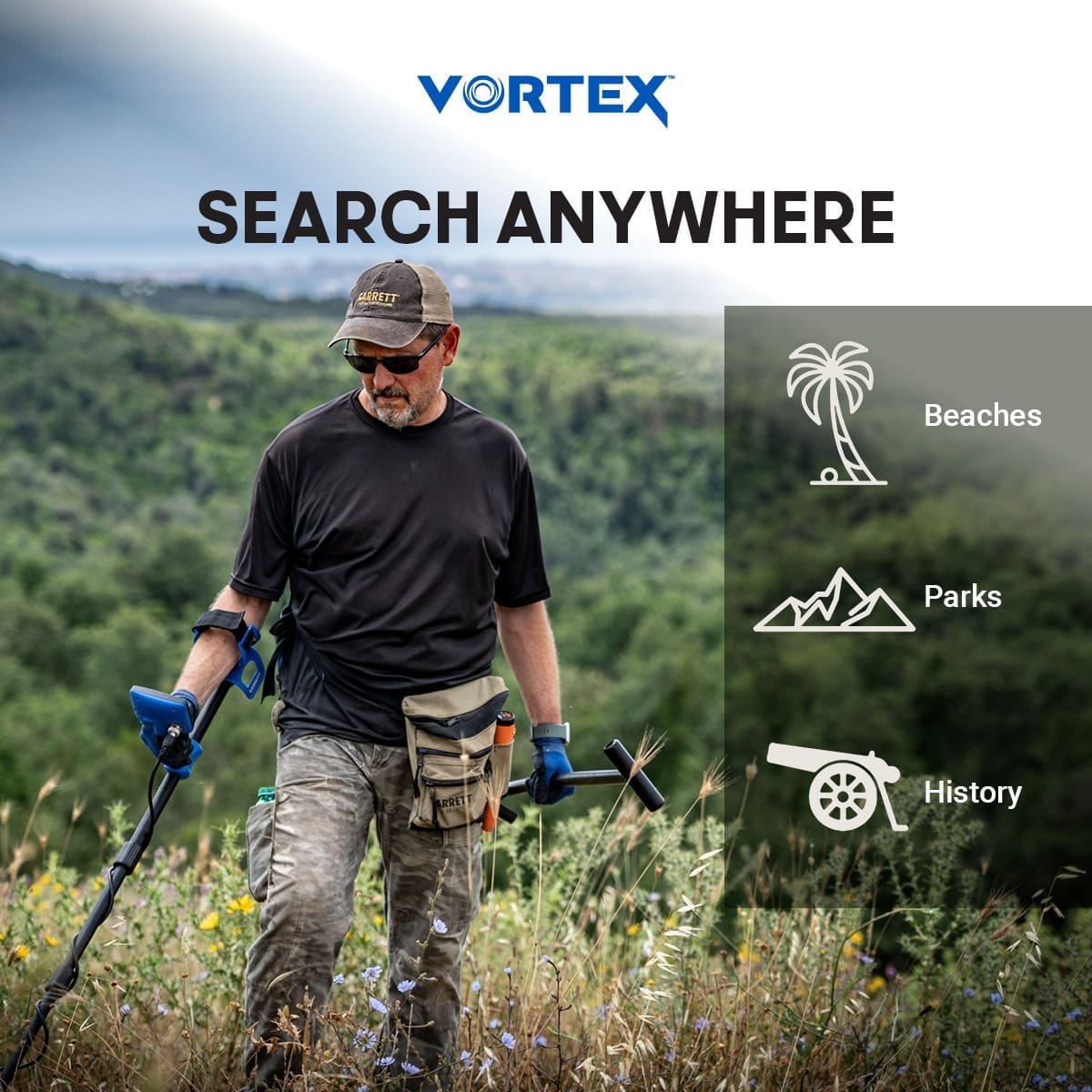 Garret Rocks Garrett Vortex VX7 Metal Detector | 1142960 – Rocks Canada by All-Star ...