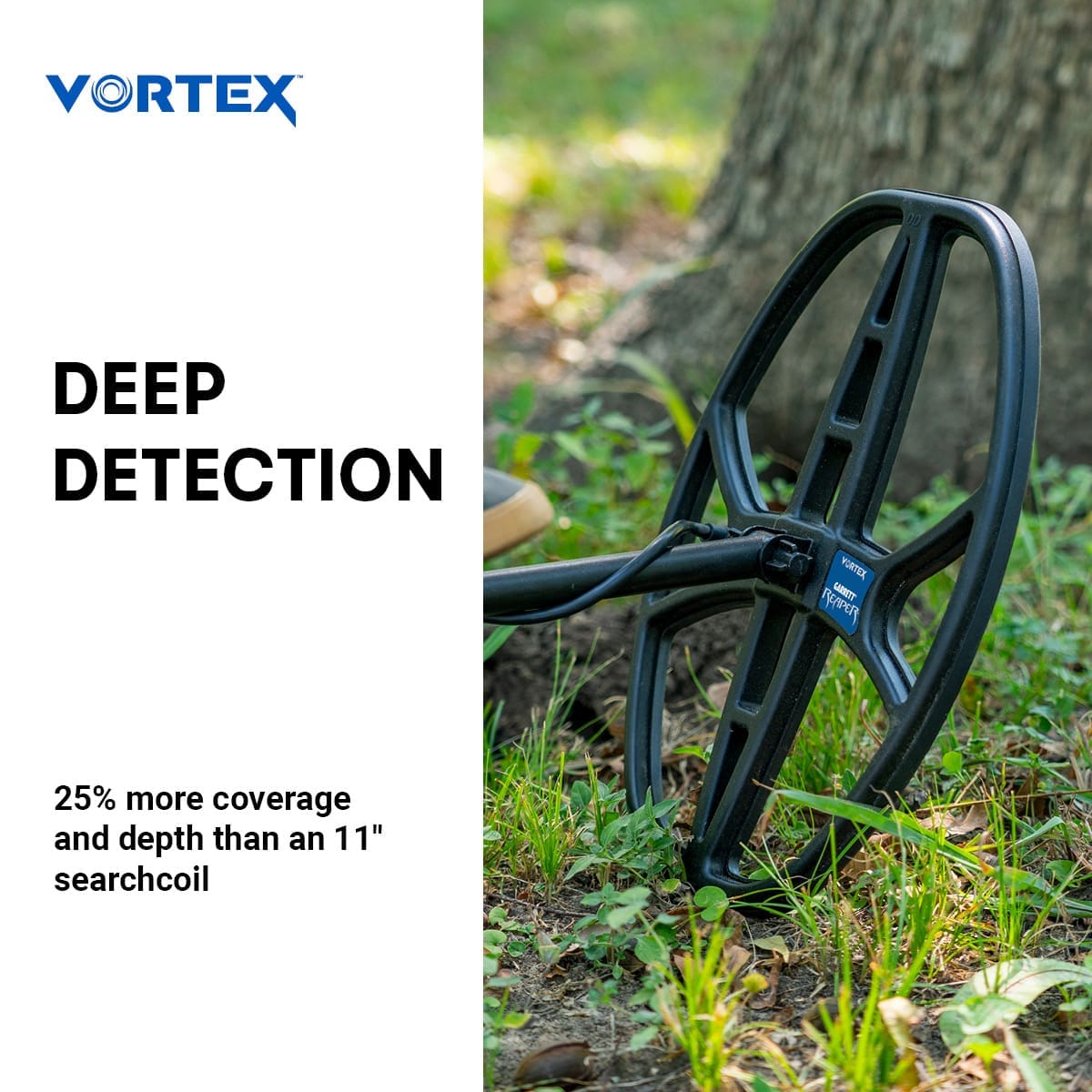 Garrett 14" x 11" DD Vortex Reaper Searchcoil | 2238600