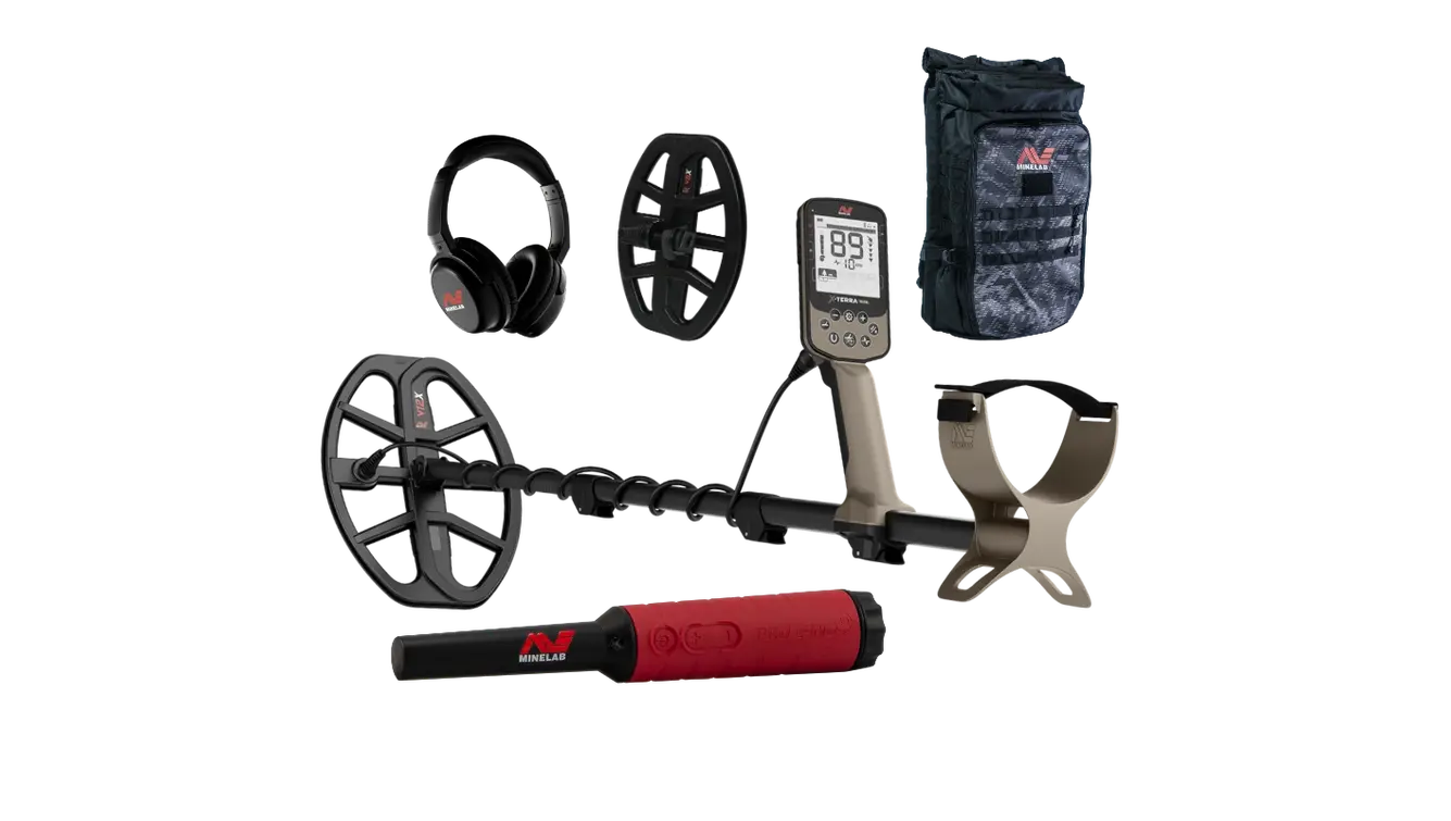 Minelab Value Bundle: X-Terra Elite Expedition Pack + Backpack, Pro-Find 40 | 3707-1014