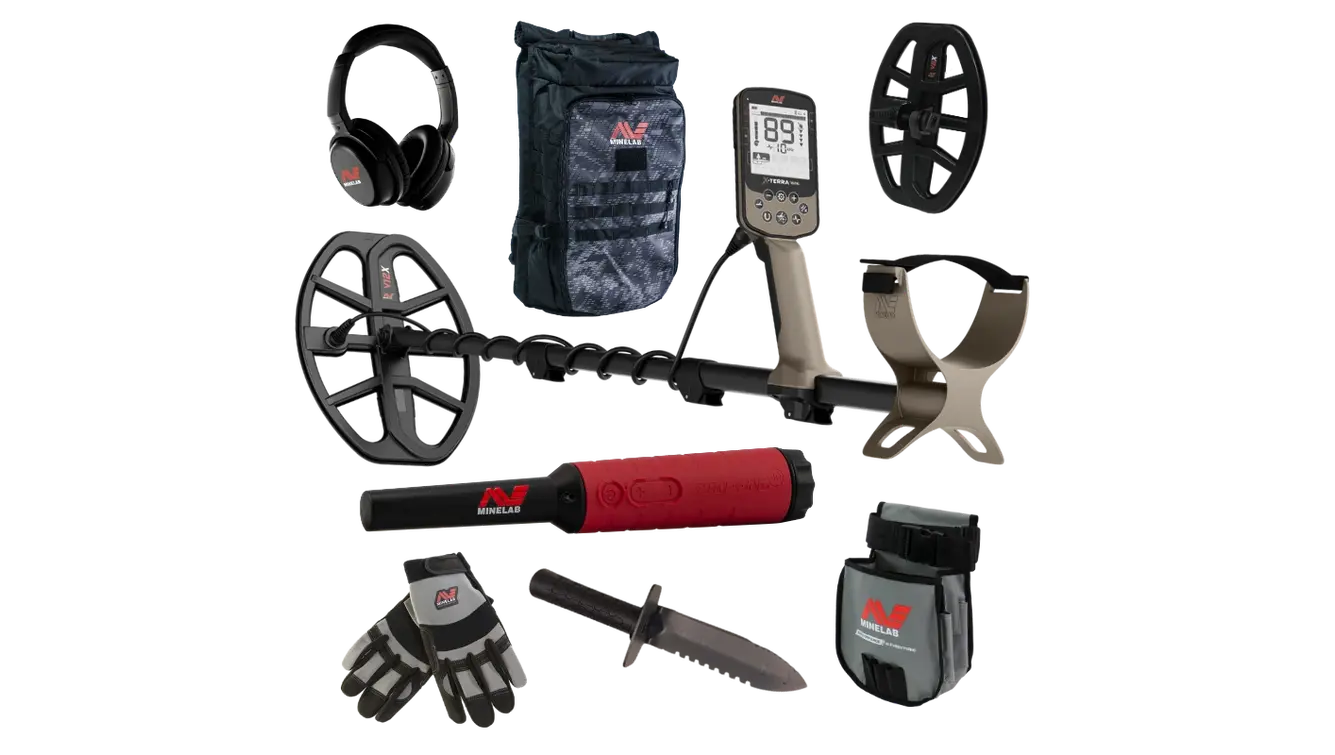 Minelab Value Bundle: X-Terra Elite Expedition Pack + Backpack, Pro-Find 40, Adventure Pack | 3707-1016